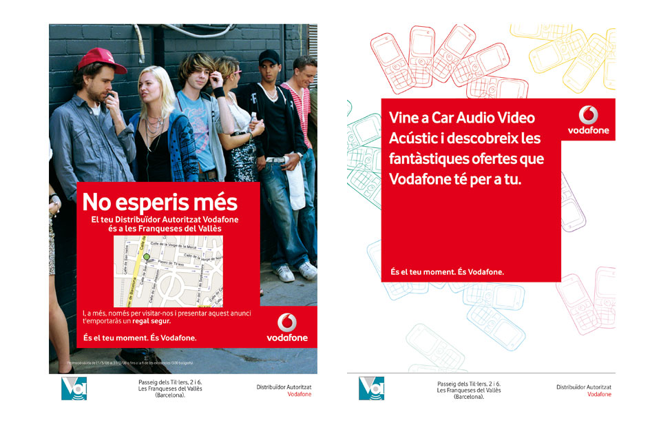 Vodafone flyer